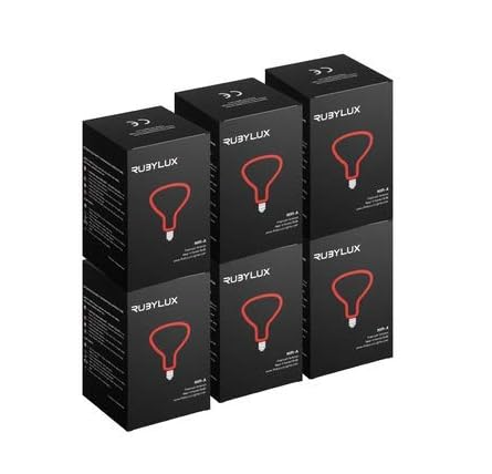 RubyLux NIR-A Near Infrared Bulb - Grade A  220V for Europe and Australia
