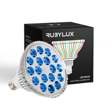 RubyLux All Blue LED Bulb - Size Large – 2nd Generation - 220V for Europe & Australia
